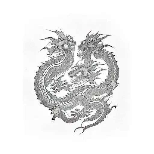 Dragon For Temple Area