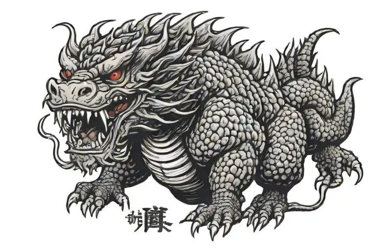 Shin Godzilla Tramp Stamp