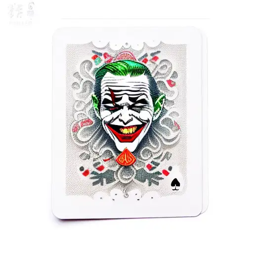 Joker Inside A Ace Card