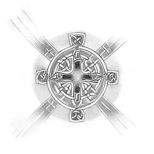 Celtic Cross Evil