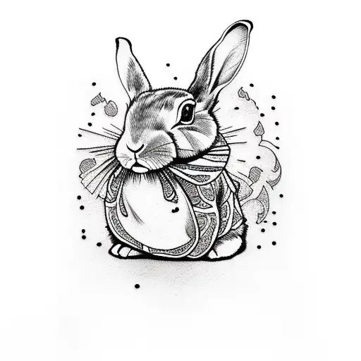 Rabbit With Word Street Caviar