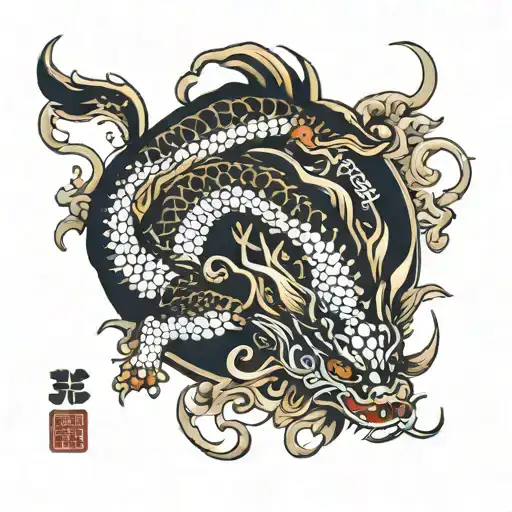 Koi Dear Transforming Into A Dragon