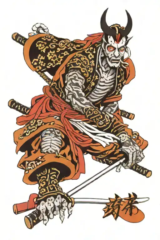 Demonio Samurai