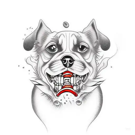 Dog That Smokes Cigar