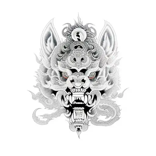 Foo Dog Full Sleeve