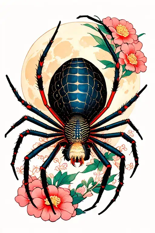 Spider Lili And Full Moon