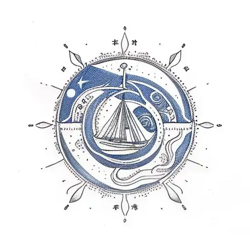 Anchor Sea Sailboat Sun