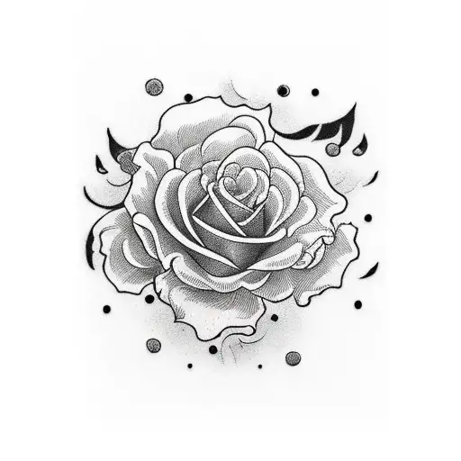 Japaneese Shoulders With Rose