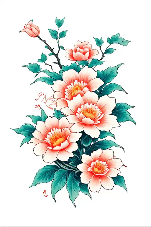 Asian Flowers