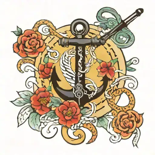 Anchor And Microphone