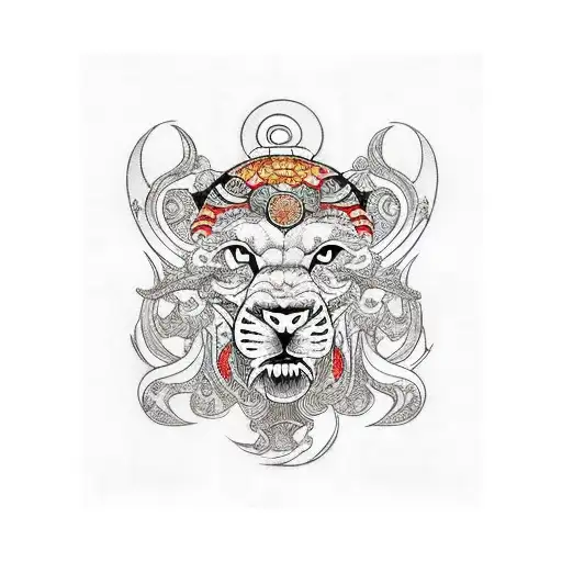 Leo Zodiac Sign With Name Gagik