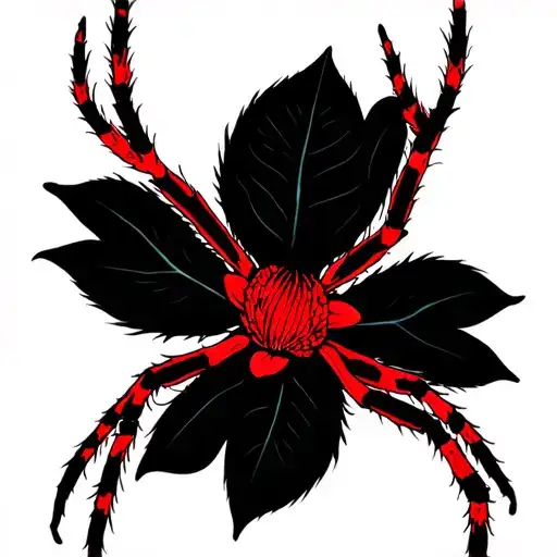 Bloody Red Spider Lilly