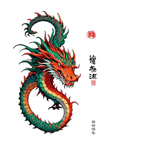 Dragon Brain Crawling Out