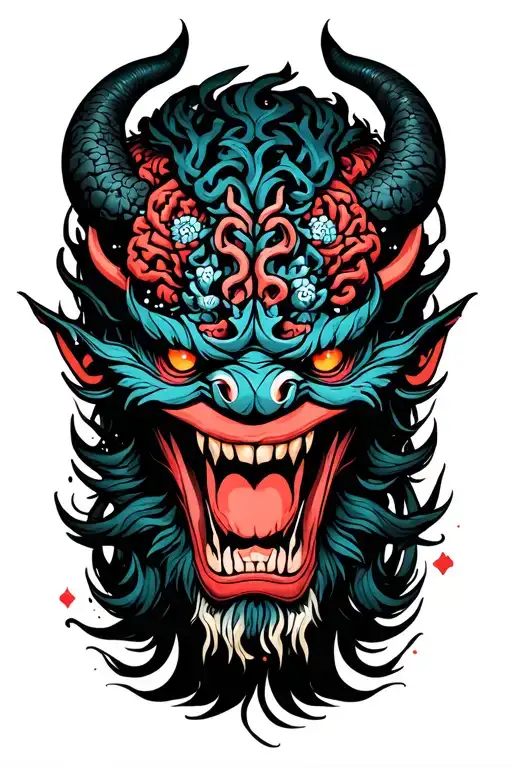 Demon Brain Crawling Out