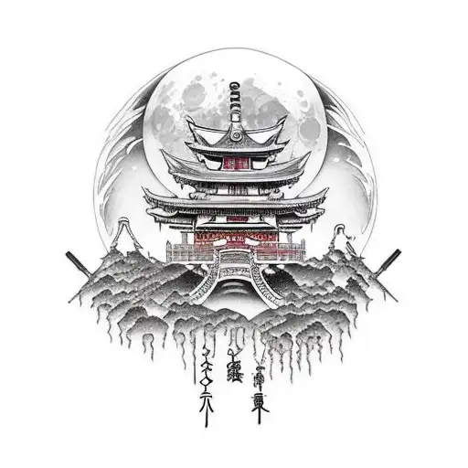 Moon With Battleground