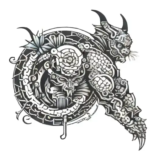 Cyberpunk Style Sleeve