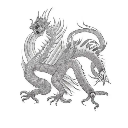 Long Tail Dragon Vs Long Tail Rooster Thigh Color