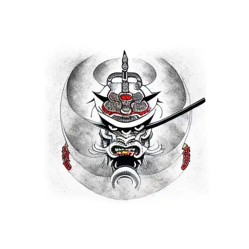 Japanese Demon Samurai