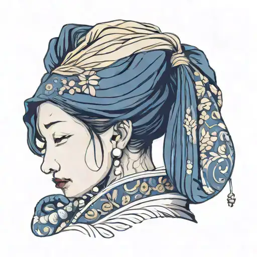 Girl With A Pearl Earring Painting