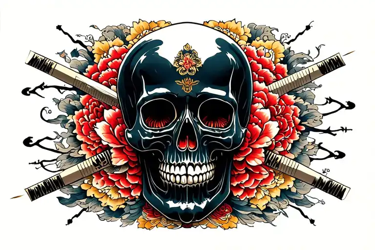 Solo Leveling Rulers With Dark Skull