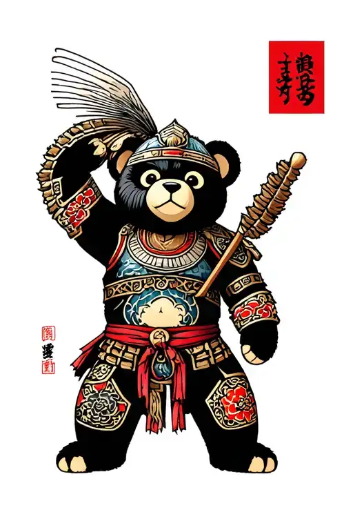 Teddy Bear Warrior