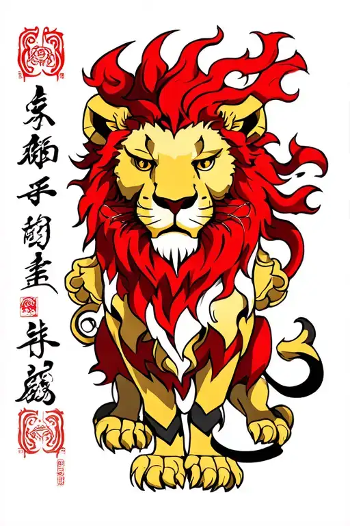 Lion Symbol Viking And Initial Nlyt