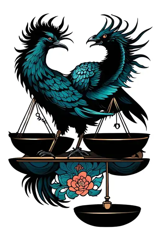 Phoenix And Libra Scale