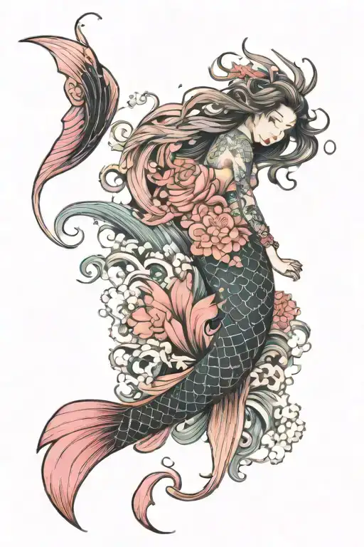 Mermaid Pink Tail