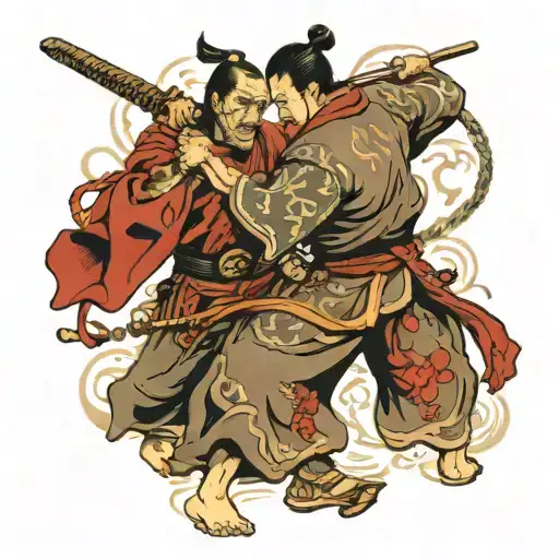 Samurai Executes An Opponent Who Commits Hara-kiri