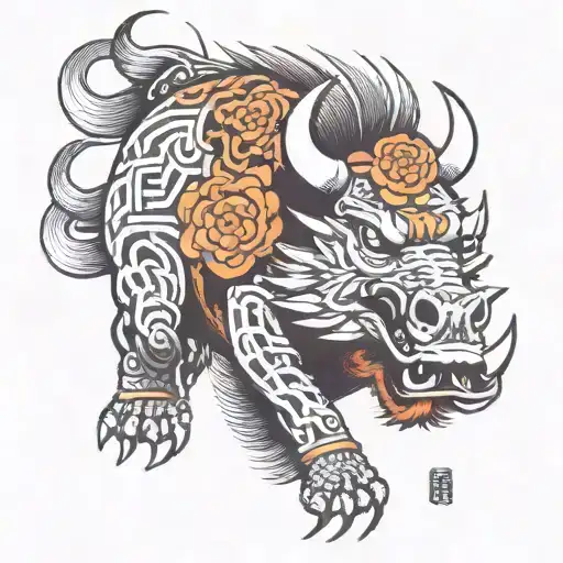 Samurai Celtic Boar