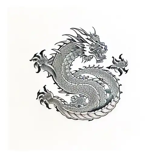 Dragon Whit Ole School Adds