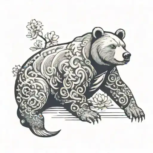 Sexy Girl Wearing Bear