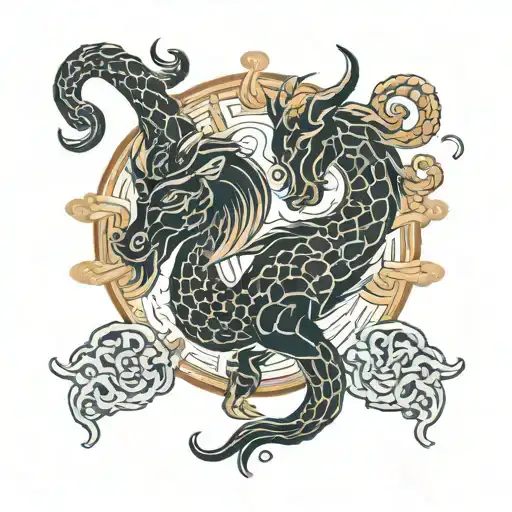 Capricorn Aquarius Zodiac Signs Intertwined