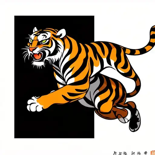 Tiger Running