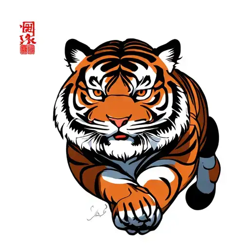Tiger Running