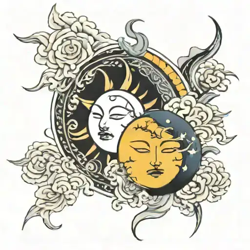 Sun And Moon Twin