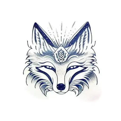 Kitsune Fox Mask
