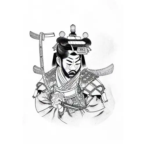 Old Vintage Samurai