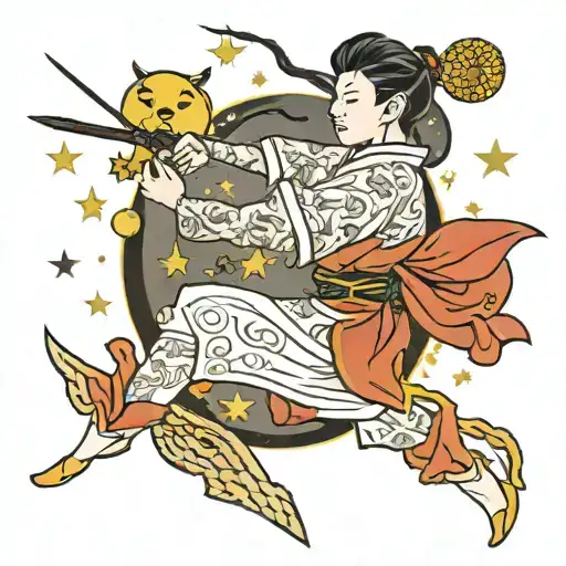 Archer Hits Falling Stars Moon