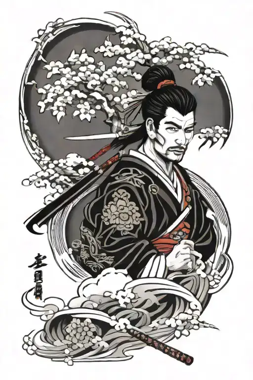 Anime Samurai Background