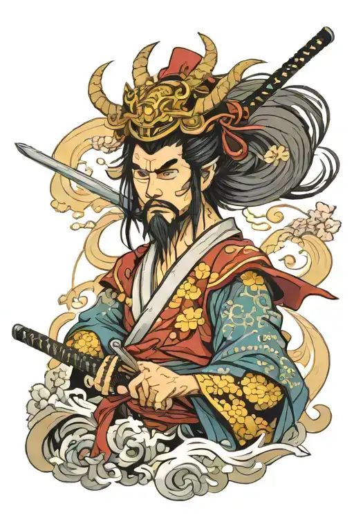 Anime Samurai Background