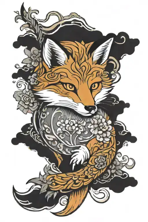 The Sin Of Greed In The Form Of A Fox