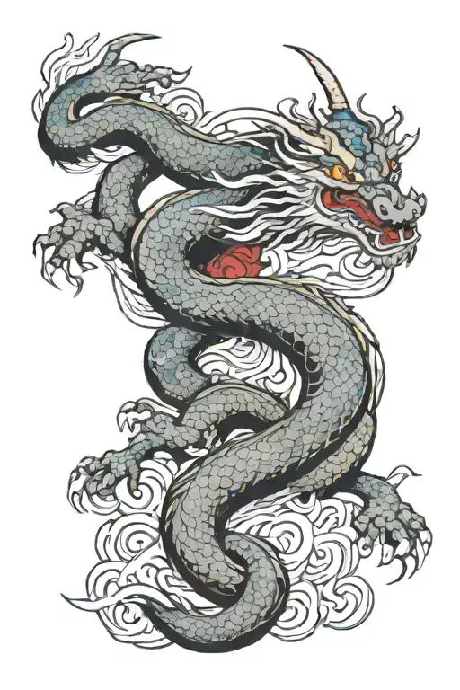 Yakuza Dragon Sleeve