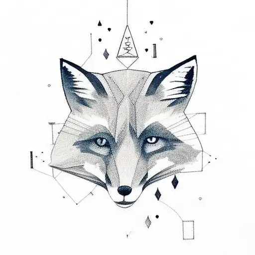 Fox With Sper And Dreamcatcher At An Triangle