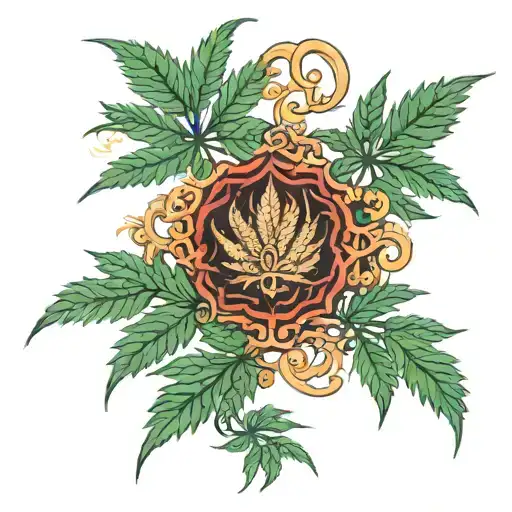 Cannabis Plant Growing