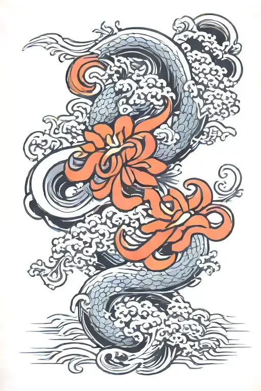 Strong Luck Helps Lettering