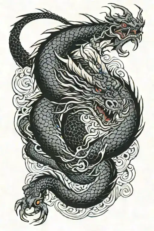 Dragon Yakuza Style No Flowers