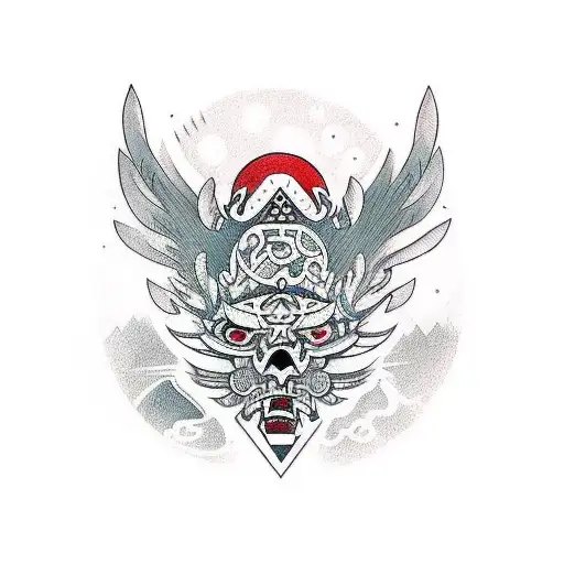 Ktulu With An Explorer Guitar