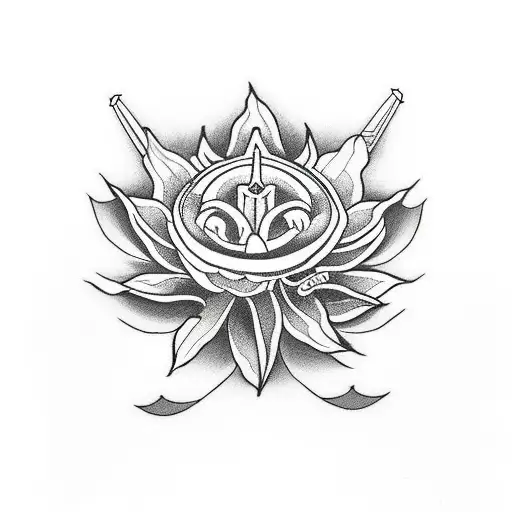 St Joseph Lily With Spear