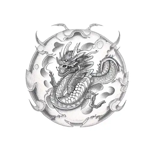 Mechanic Tough Dragon Outerspace